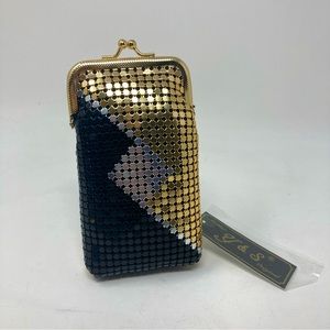 Vintage Style Metallic Mesh Cigarette Case, Coin Purse